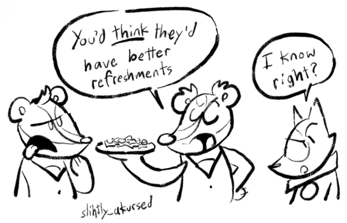 slihtly_akursed's tweet image. I think Char would get along with Bongo and Marsha because they both like fancy things and have high standards 
#investigatorsoc