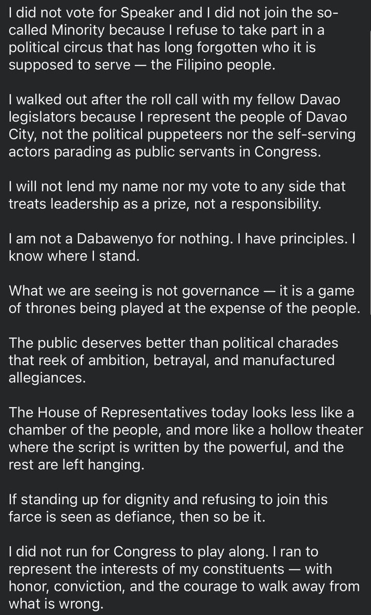 RommelFLopez's tweet image. Seriously.

Pulong Duterte&apos;s script is perfect for the 2016 and 2019 opening of Congress.