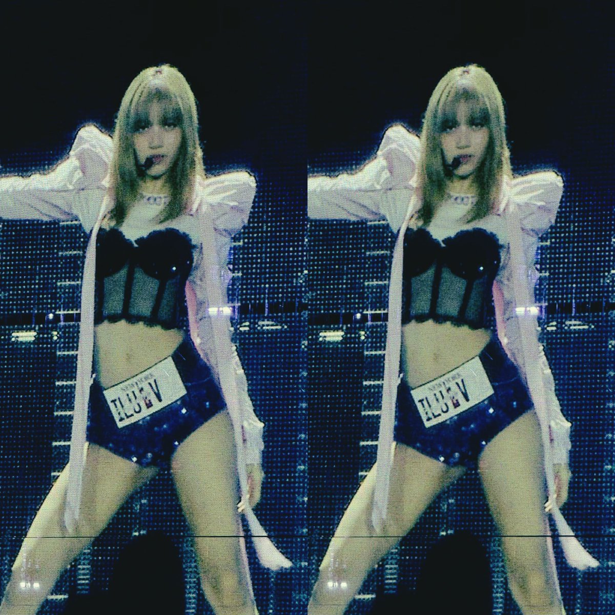 LisainArabic's tweet image. 🖤🩷 LISA THRILLS CITI FIELD
#DEADLINEinNewYork_LISA