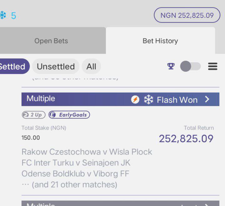 BigD_bos's tweet image. 150 naira won 250K
That’s massive 😃😃😃💥💥💥💥