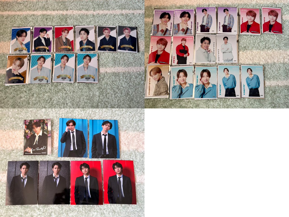 超特急 交換 買取 譲渡 トレカ ステッカー クリアカード 過去弾

【譲】 画像
カイ、リョウガ、タクヤ、ユーキ、タカシ、シューヤ、マサヒロ、アロハ、ハル、集合

【求】固ツイの⭕️、定価～+送料

＊詳細は1枚目のALTに記載

郵送希望📮
難しいとは思いますが、よろしくお願いします🙇‍♀️