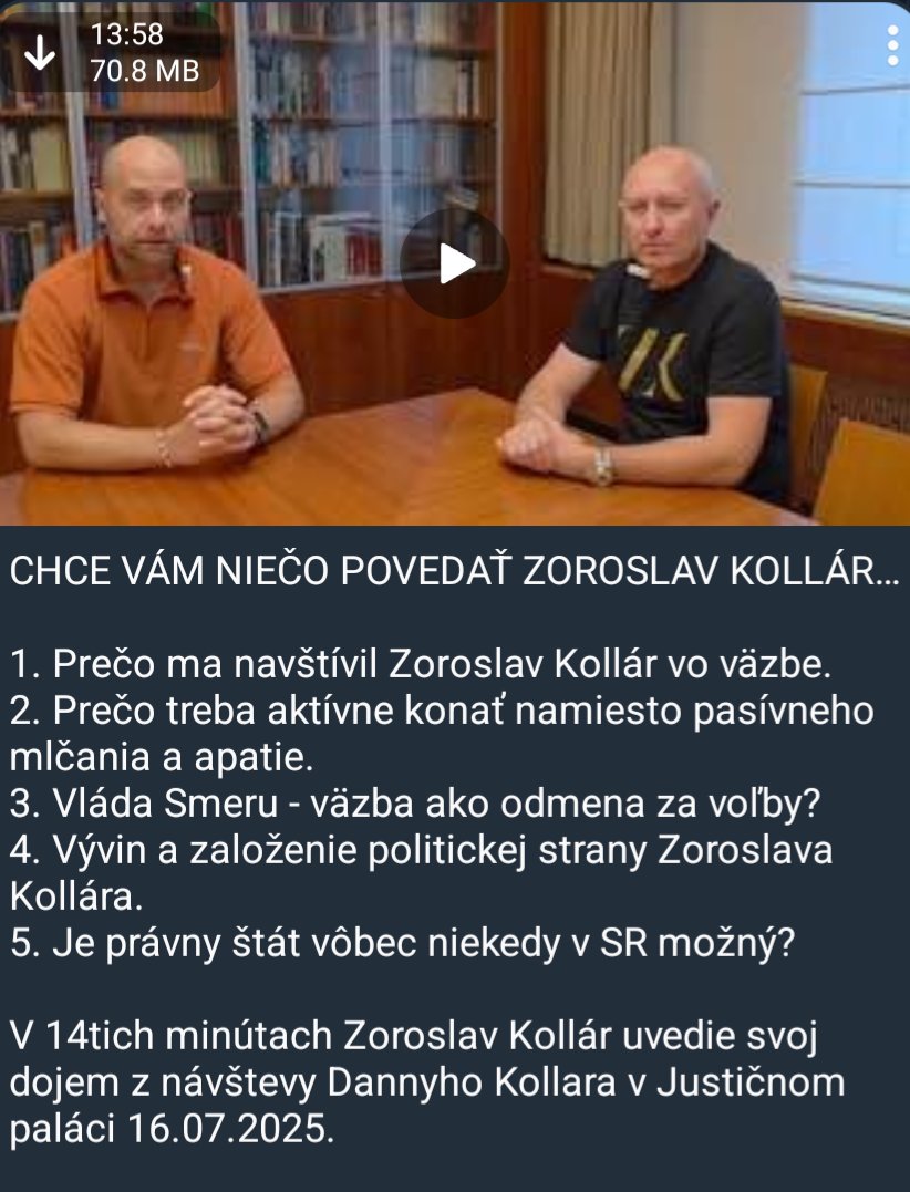 gl_sk's tweet image. tá strana Zora Kollára  ide celkom slušný bizar, zatiaľ sa mu podarilo pozbierať väčšinu Andrew Tateov wannabes, chlapcov čo ostali zamrznuti v 16tich rokoch, som zvedavý ako na to bude reagovať elektorat republiky a Igora Matovíča :)