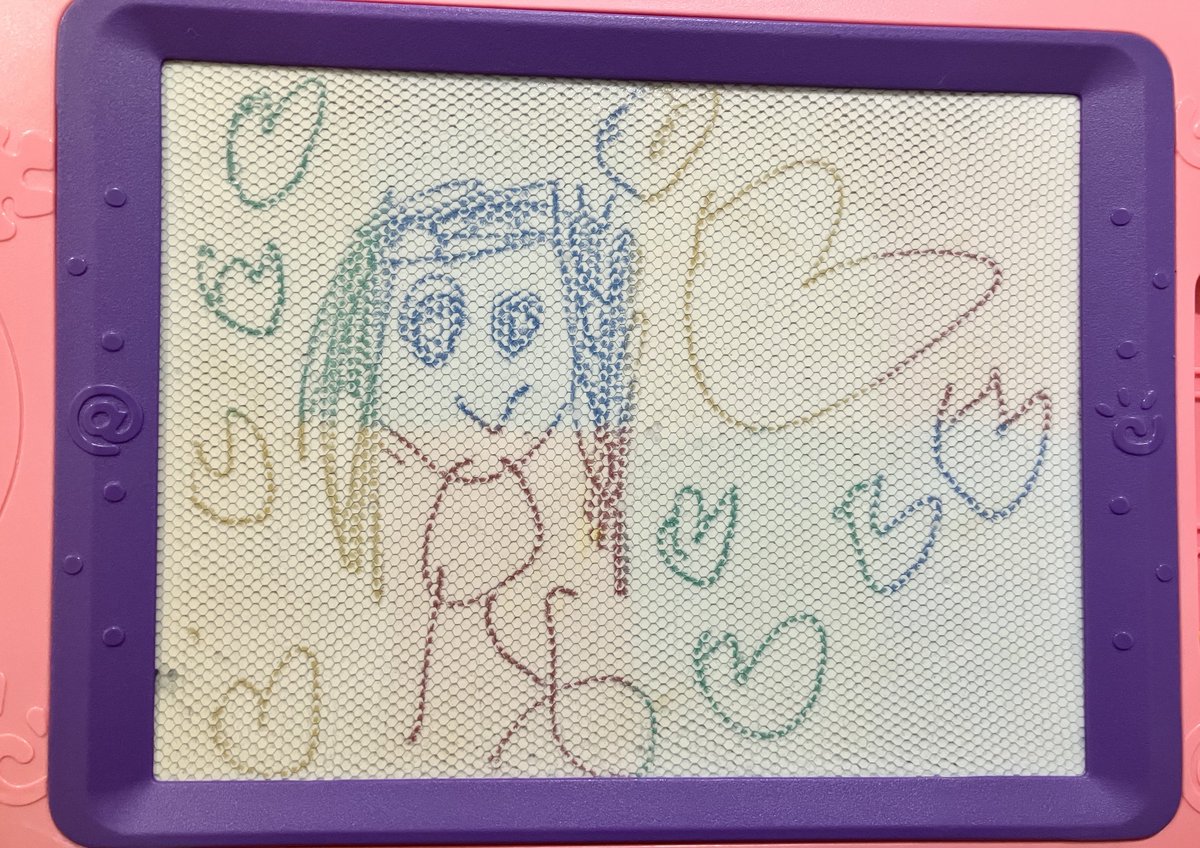 rayotsuka's tweet image. れいかちゃんのお絵描き🎨✨️
ママ描いてくれたんだって😆︎💕︎