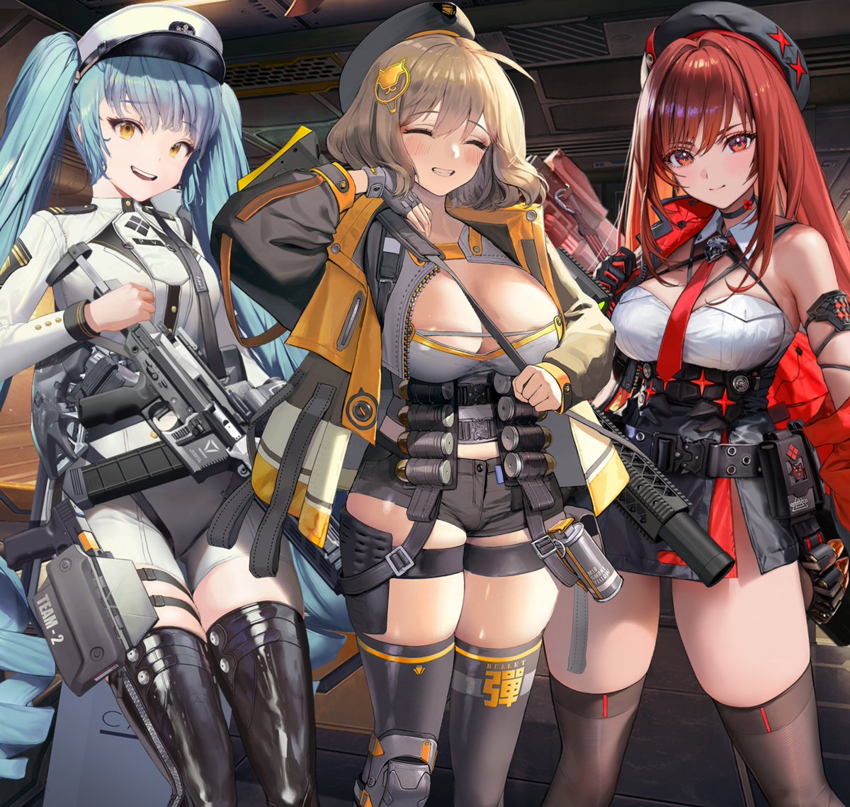 KOGG__'s tweet image. Our heroes!
Privaty, Anis, and Rapi.
Blue, Yellow, and Red. A classic combo.