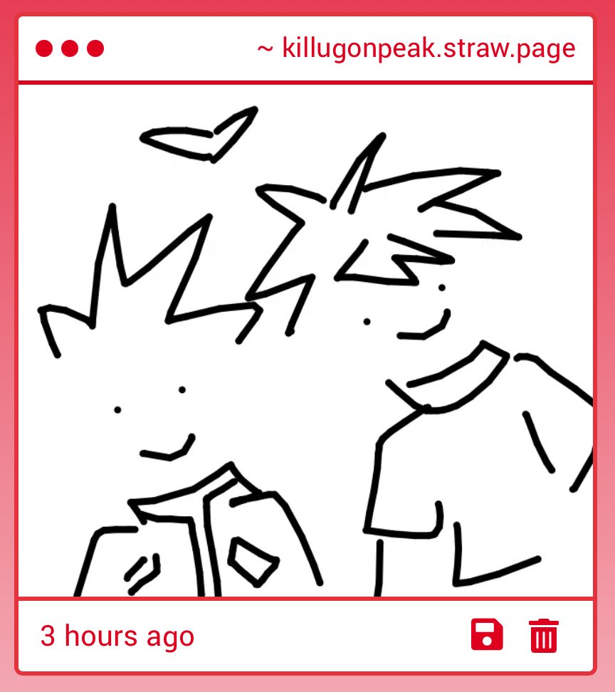killugonpeak's tweet image. AWWWWW this is so cute I’m gonna cry…