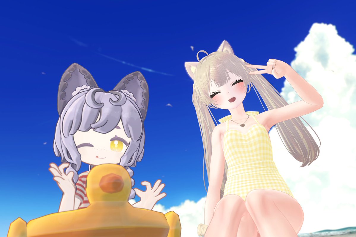 papershell45v's tweet image. 夏だ！水着だ！