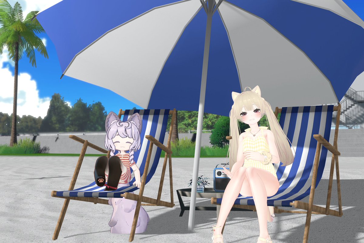papershell45v's tweet image. 夏だ！水着だ！