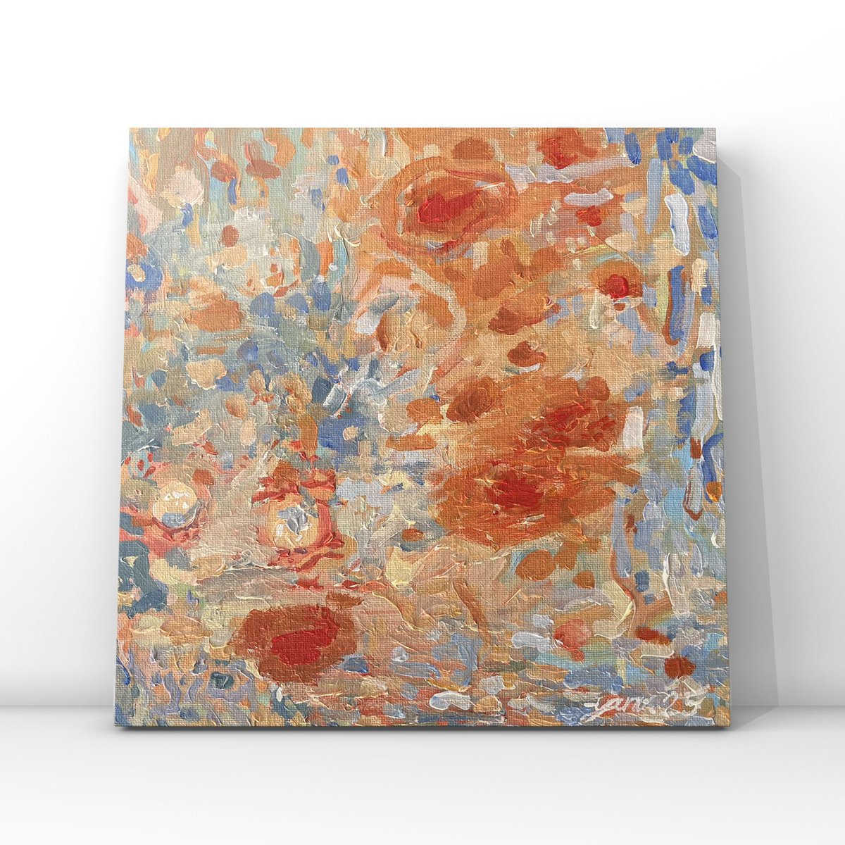 หาบ้านให้น้องค่ะ
Size : 30 x 30
Color : acrylic on canvas 
Free shipping 📦
💸 : 450 .-