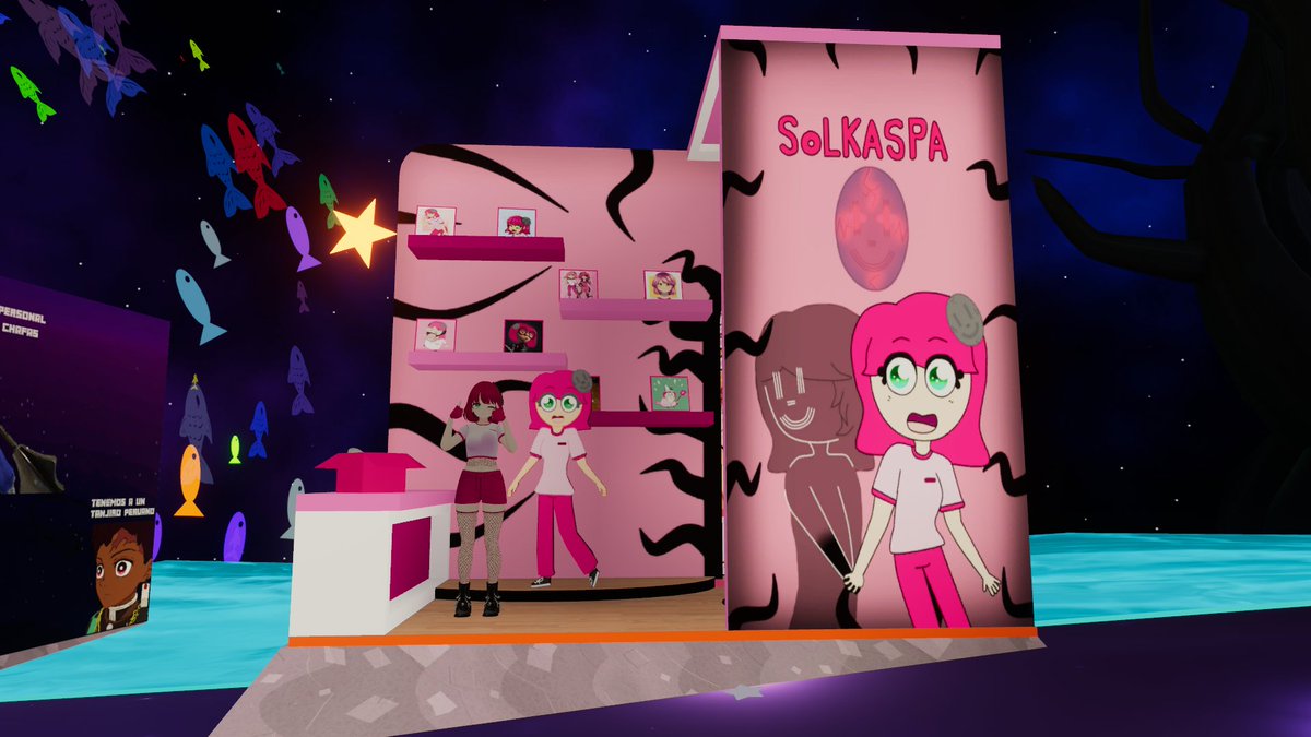solkaspa's tweet image. Gracias a los de @FVrchat por hacer este evento algo maravilloso, gracias a @JOSEMANVR por ayudarme con el Booth y mi hermosa compañera de Booth @Clumsy_Bollito por acompañarme en este evento nos vemos hasta el próximo año🤗💕💕💕💕