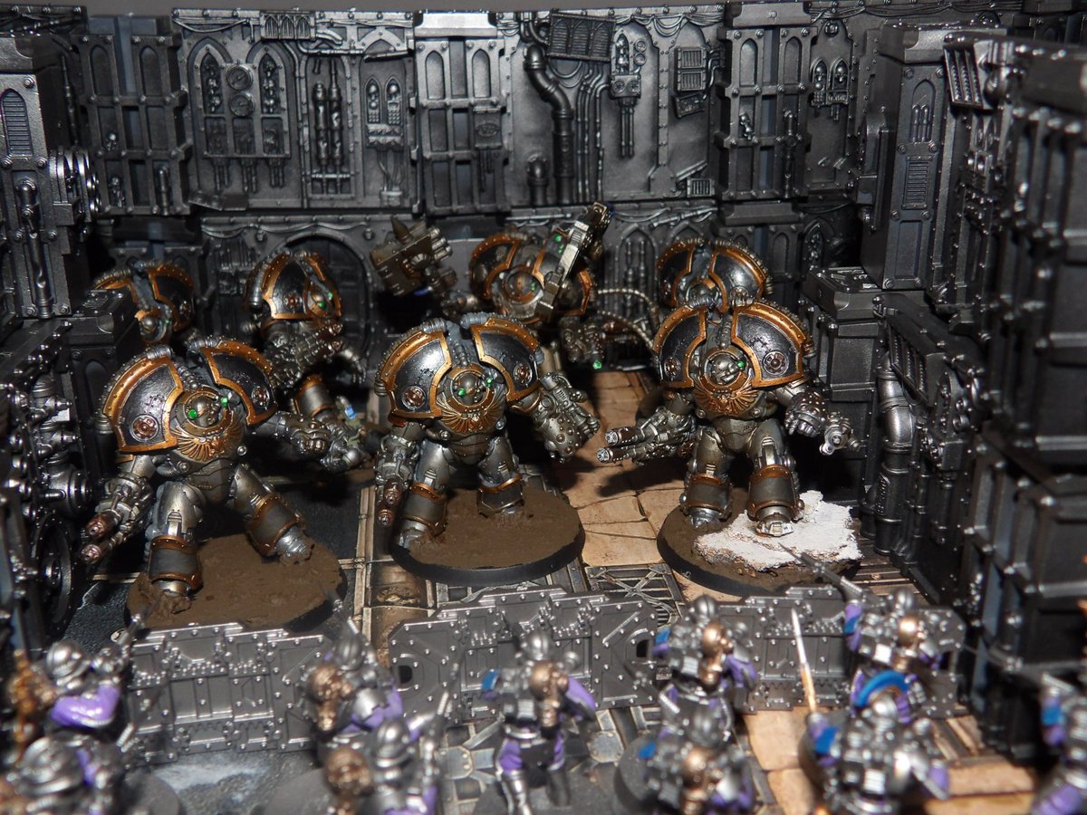 VPatreon's tweet photo. Saturnine painted

#horusheresy #WarhammerCommunity #ironwithin https://t.co/elSrTQVTbs