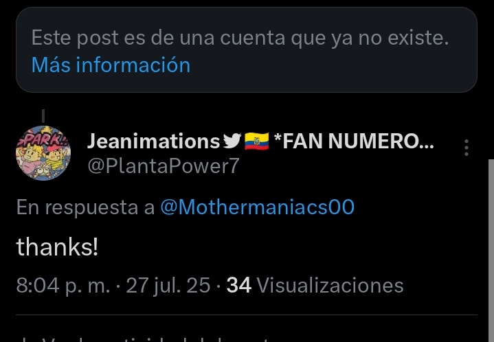 PlantaPower7's tweet image. Nooooooooooooooooooooo porque se fue a un gran fan de Mother 😭