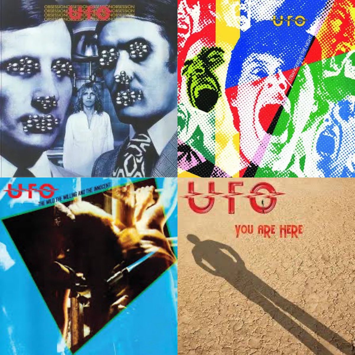 UFO - one of the greatest British rock bands. 

Despite the clashes and drink/ drugs they managed to give us marvellous music, especially from Phenomenon to Strangers In The Night. 

These are my favourites by UF0.

Any fans out there? 🛸🛸🛸