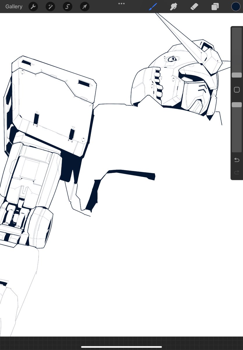 Drawing my hg gramps and adding some detail 