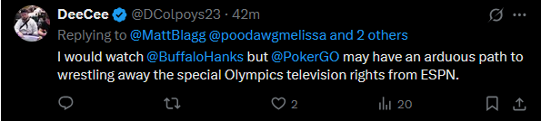 MattBlagg's tweet image. As someone that actually has diagnosed autism this comment is extremely over the line. It just shows how fucking toxic the poker community is.