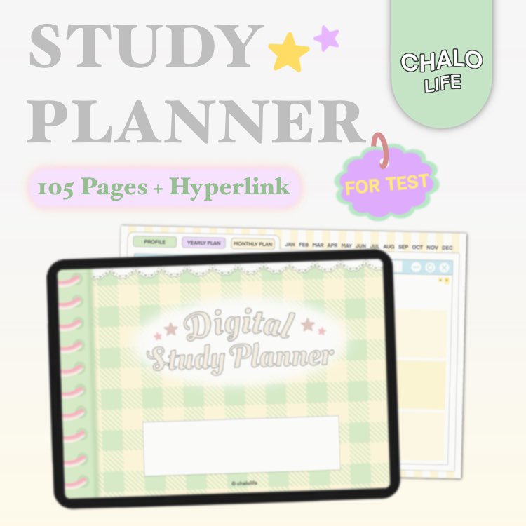 cchalolife's tweet photo. Study planner for test (chalolife) 119฿

Study planner สุดน่ารักที่ใช้สำหรับวางแผ���เป้าหมายการสอบโดยเฉพาะ! รวมถึงยังสามารถวางแผนงานต่าง ๆ ในชีวิตประจำวันได้อีกด้วย
-ไฟล์ PDF 105 หน้า
- ปก 3 แบบ
- มี hyperlink 
- สามารถใช้ได้ทุกปี

สนใจสามารถทักสอบถามได้เลยค่ะ✨🎀
#studyplanner https://t.co/TzEzECV2eA
