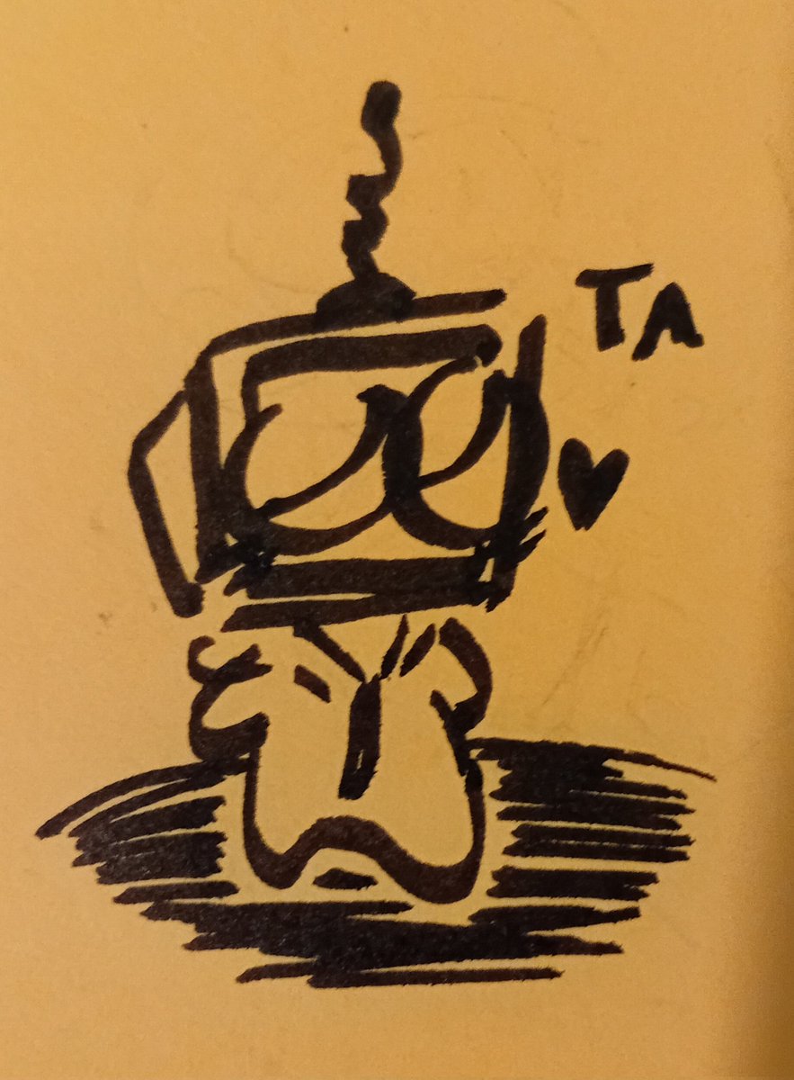DeltaDrawro's tweet image. Pensé en un tvnauta chiquito con una sola antena y la idea me poseyó tanto que lo tenía que dibujar (está usando un pijama de osito)
El Ta

#nausurero
