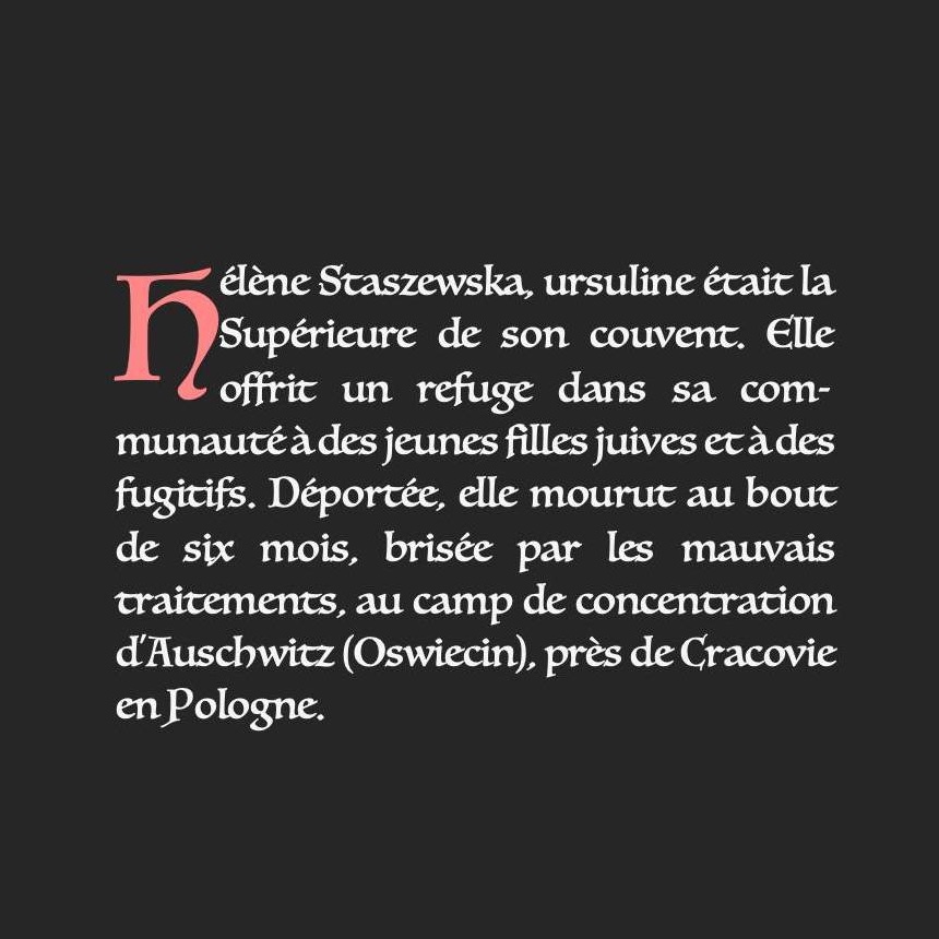 DioceseMonaco's tweet image. #saintdujour
Bienheureuse Marie-Clémence de Jésus Crucifié (+1943)
Martyre ursuline polonaise morte dans le camp d'Auschwitz