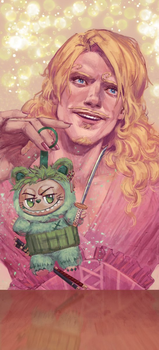 24 karat marimo, one and only Labu-Zoro

#onepiece #zosan