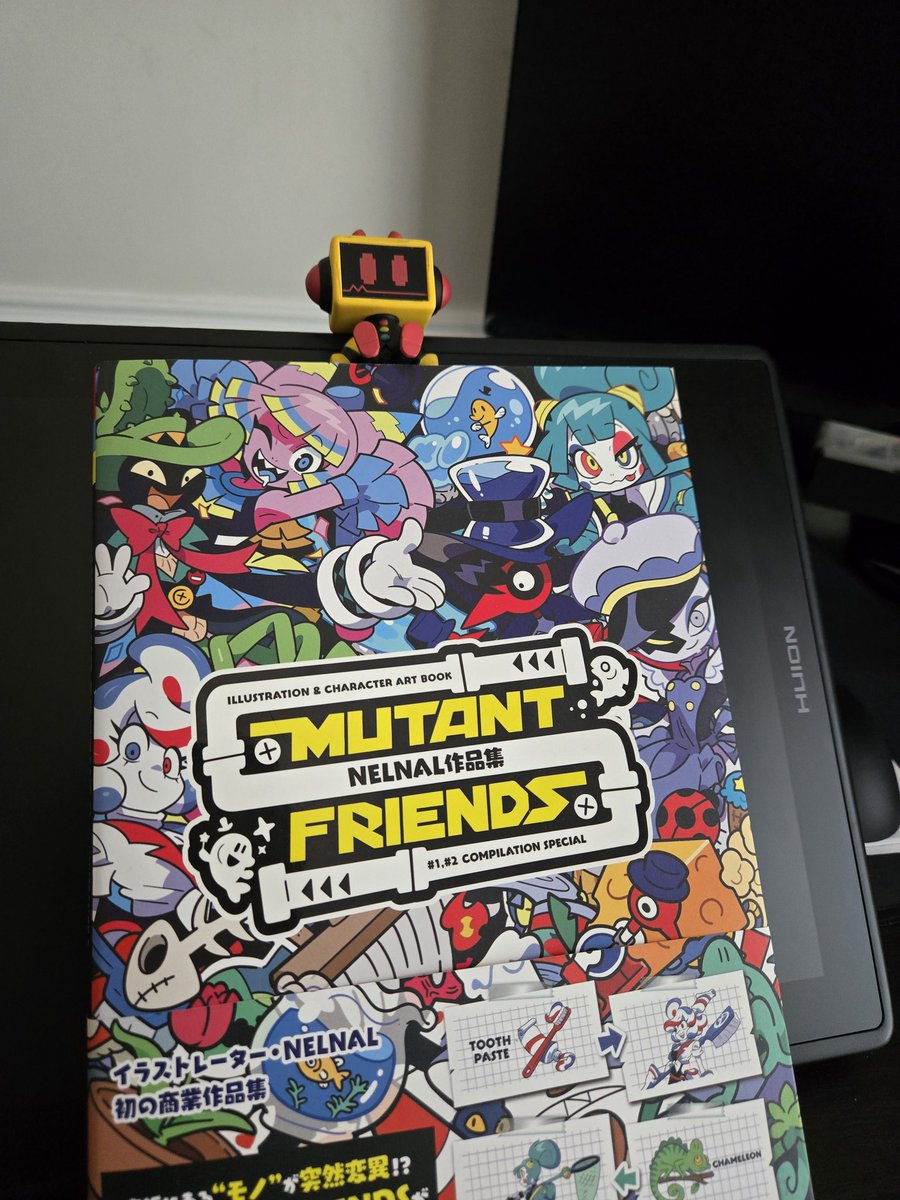 I bought <a href="/nelnalium/">Nelnal📺ネルナル</a> 's artbook a couple weeks ago

im so happy!!! one of my biggest inspirations since 2017 (˶˃ ᵕ ˂˶) .ᐟ.ᐟ ♡