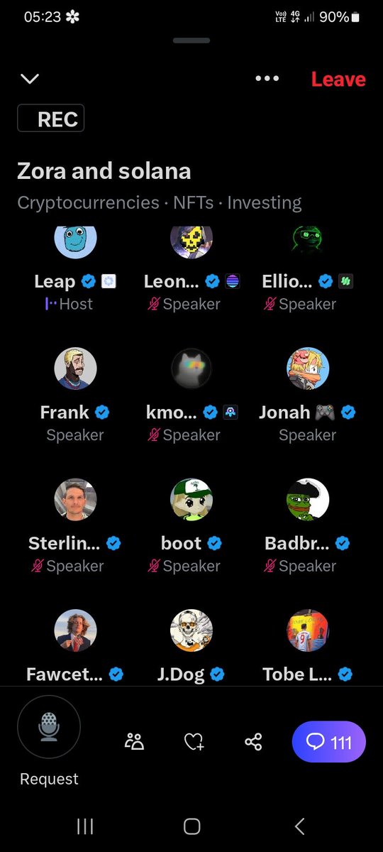 Our $DOG  bros <a href="/Relentless_btc/">J.Dog</a> and <a href="/LeonidasNFT/">Leonidas 🧡 $DOG</a> repping for the $DOG army on a BIG Spaces.