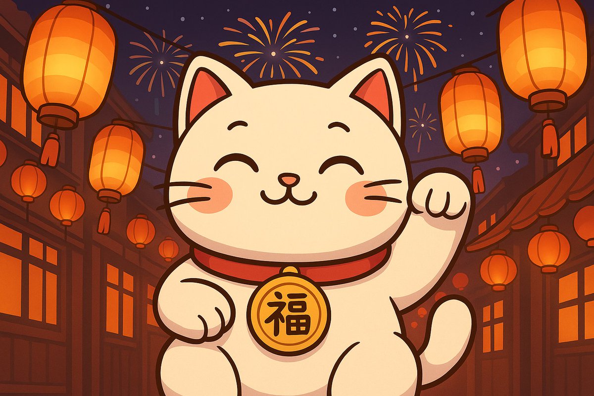 Lighting up the blockchain like fireworks in the night! 🎇
$NEKOCOIN brings fortune, fun, and community to the moon! 🚀😺
Join the celebration — the future is bright!