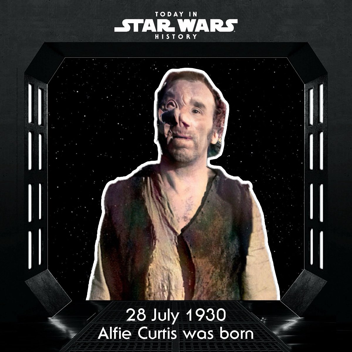 TodayinStarWars's tweet image. 28 July 1930 #TodayinStarWarsHistory "We're wanted men. I have the death sentence on twelve systems” #CorneliusEvazan #AlfieCurtis
