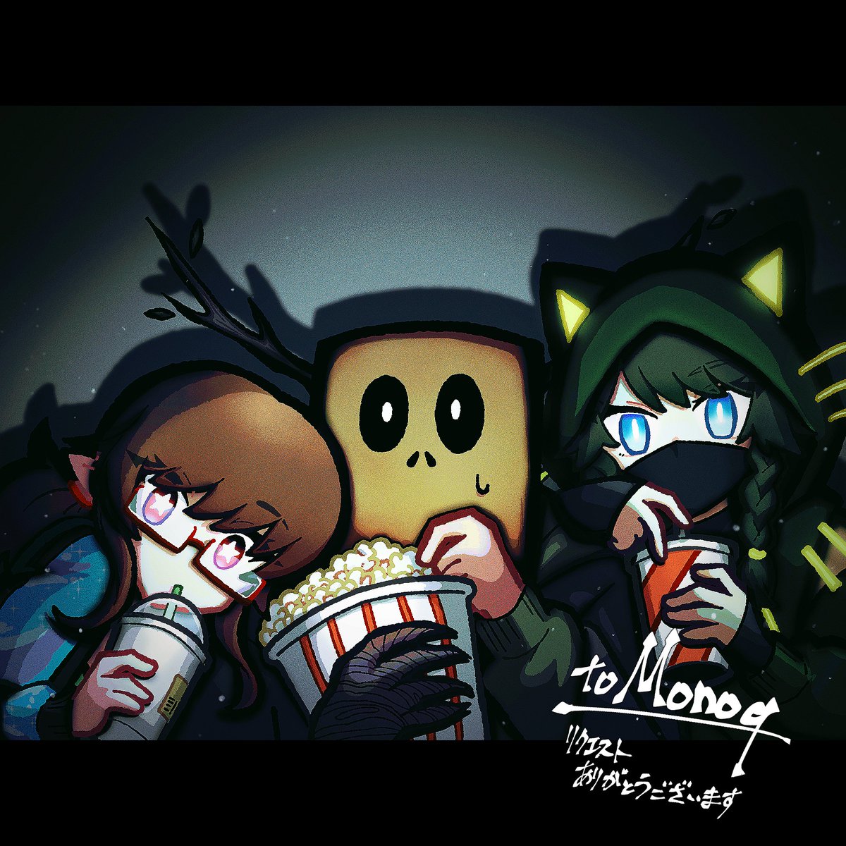 Fayte_VT (@faytecos) on Twitter photo People don't understand the kind of bonds I make. Usually I am a ride or die, and both <a href="/NisabaGalaxyVT/">nisabagalaxy.bsky.social 🌌🦉</a> and <a href="/monoq16/">📦 monoq🌳🇨🇦🇪🇨| TEAM FOSSIL</a> know that!!! We love getting together to watch movies and hang out, this piece means a lot to me knowing they'll always be in my corner for support💚
🎨; <a href="/TKuT_G/">siro(3)</a> People don't understand the kind of bonds I make. Usually I am a ride or die, and both <a href="/NisabaGalaxyVT/">nisabagalaxy.bsky.social 🌌🦉</a> and <a href="/monoq16/">📦 monoq🌳🇨🇦🇪🇨| TEAM FOSSIL</a> know that!!! We love getting together to watch movies and hang out, this piece means a lot to me knowing they'll always be in my corner for support💚
🎨; <a href="/TKuT_G/">siro(3)</a>