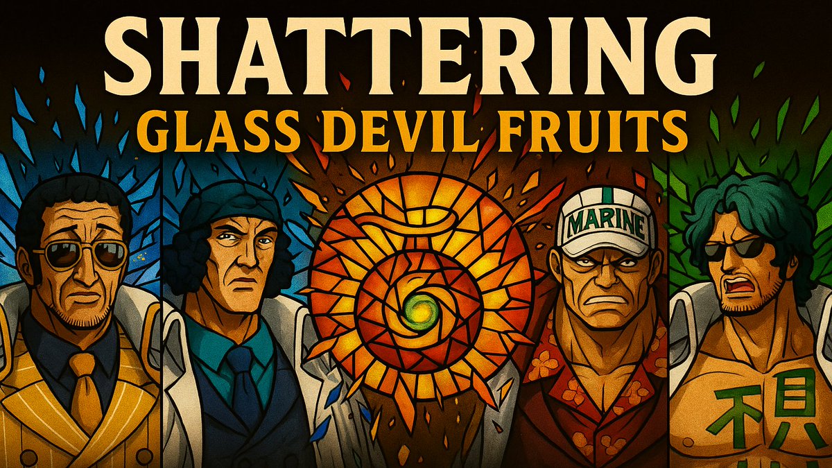 The Marine Admirals… ALL of them🔥🌊⚡🍃🟣🪙

WE will be breaking all of their Stained Glass Devil Fruits

- Akainu 
- Kizaru 
- Fujitora 
- Ryokugyu 
- Aokiji 
- Sengoku 
Justice is Served 🍽💥🍒🥭🍌🍊🍐
#OnePiece #DevilFruits #ASMRDrop #FantaisyASMR #MarineAdmirals #Admirals