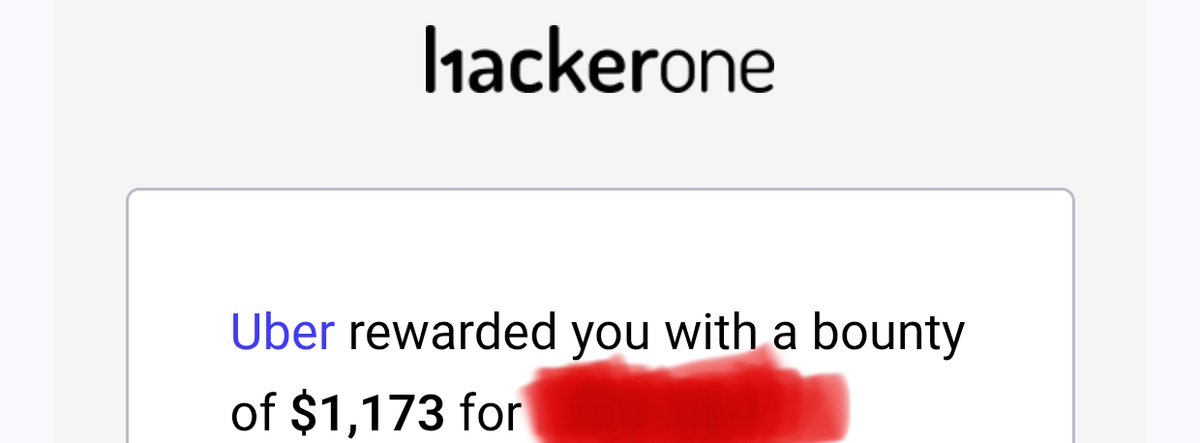 fuzzsqlbof's tweet image. Thx @Uber  for bounty.

#BugBounty @Hacker0x01