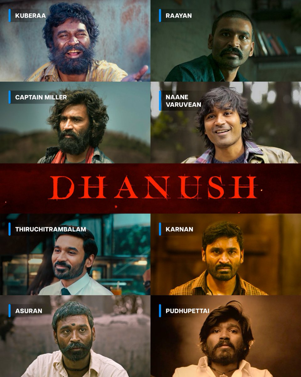 bow down to the master of his craft - <a href="/dhanushkraja/">Dhanush</a> 🏹