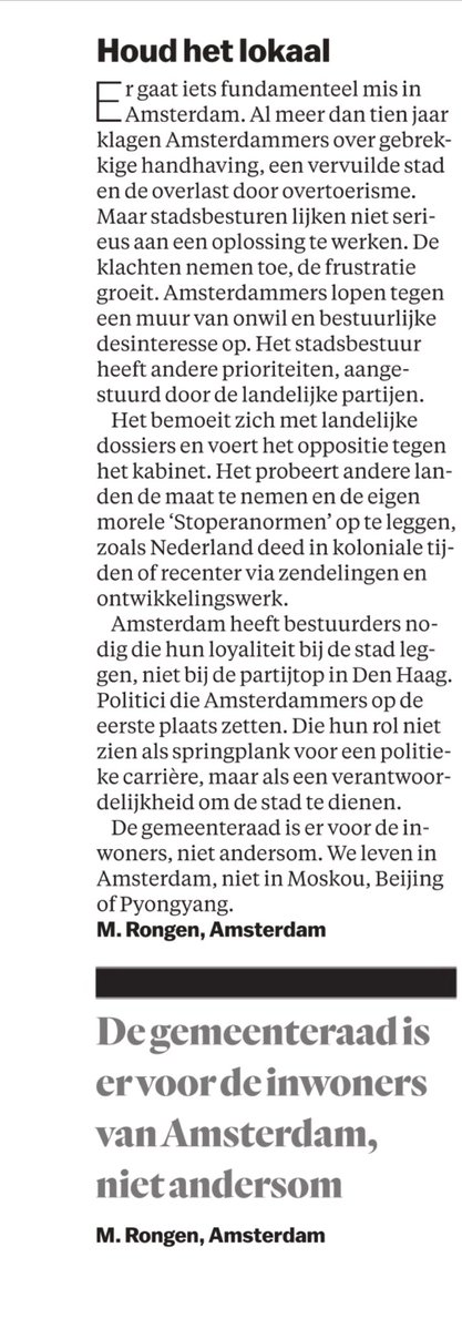 zeedijk020's tweet image. Parool vandaag👍👍👍