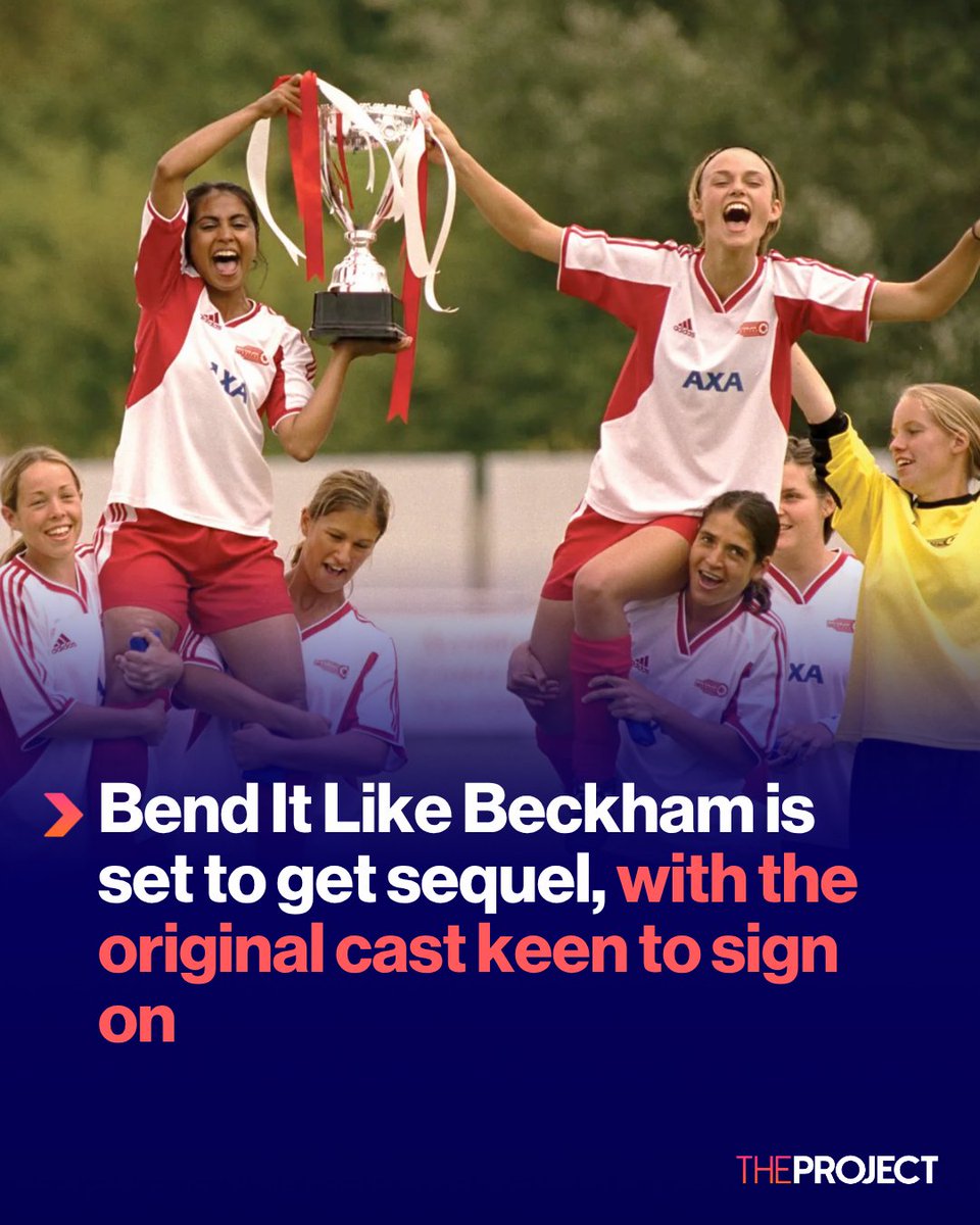 theprojecttv's tweet image. I could quote the original Bend It Like Beckham for days and days on end but I will give you my favourite;
'She's not Lebanese, she's Punjabi!'
Perfection.