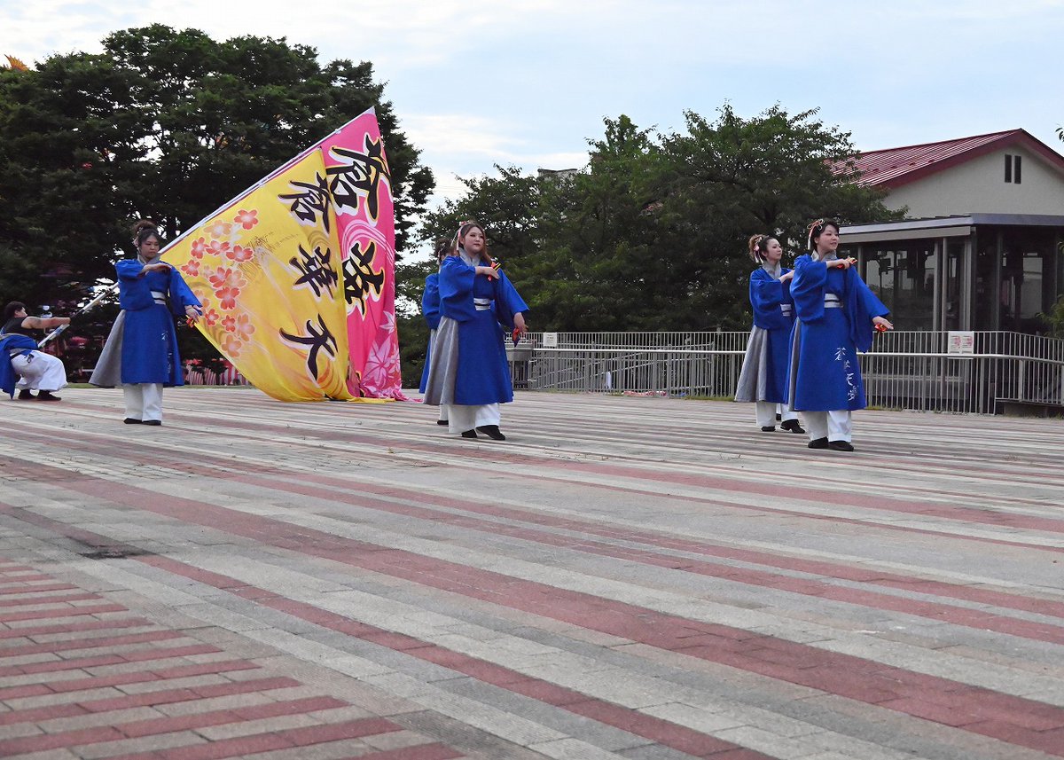 44982441shimu's tweet image. 能代市役所さくら庭  
夏だ！ビアガーデン屋台村2025にて

蒼華天夢　その１