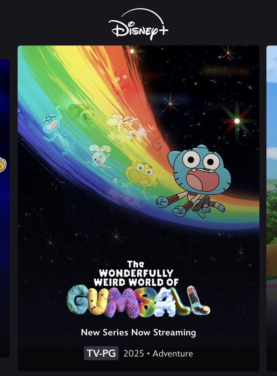 DisneyToonz's tweet photo. The first 20 episodes of ‘THE WONDERFULLY WEIRD WORLD OF GUMBALL’ are now streaming on Hulu and Hulu on Disney+.

#TheWonderfullyWeirdWorldofGumball https://t.co/qb64Te85qq