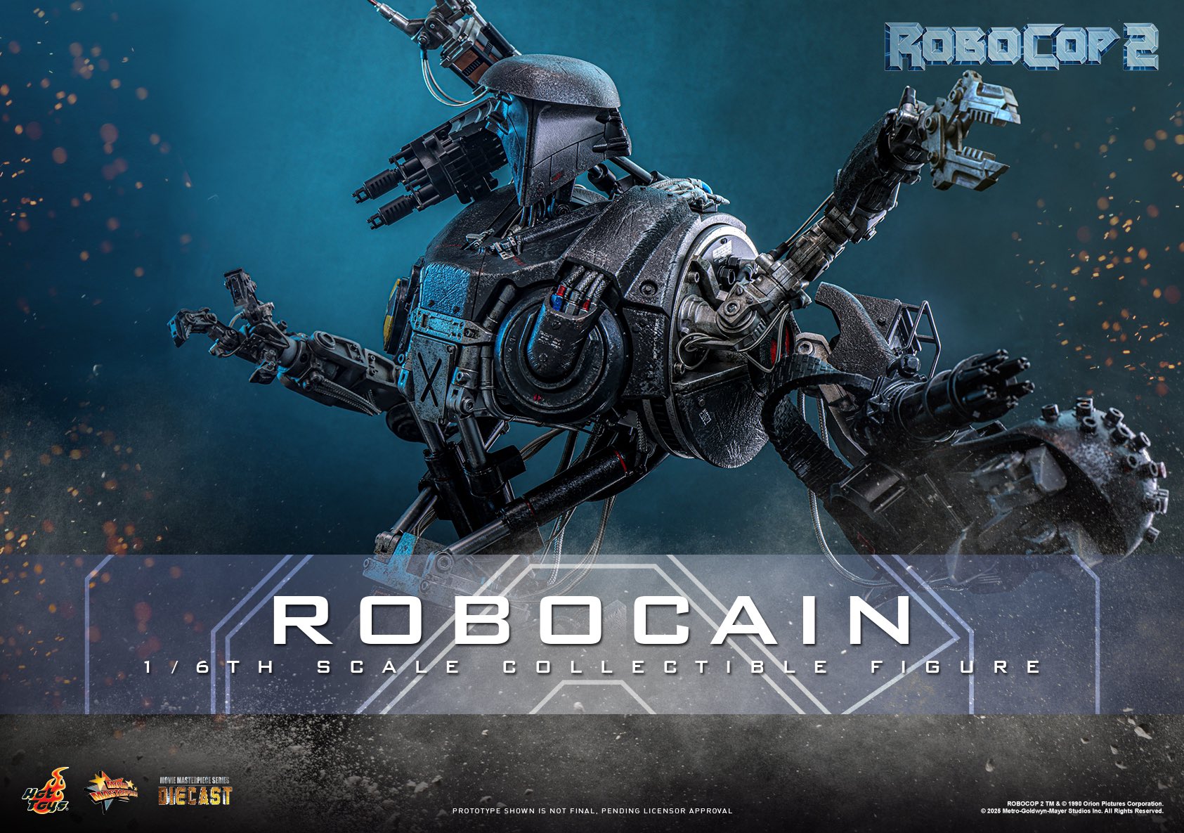ホットトイズ ムービーマスターピース ロボコップ ムービー・マスターピース DIECAST】『ロボコップ2』1/6スケール
