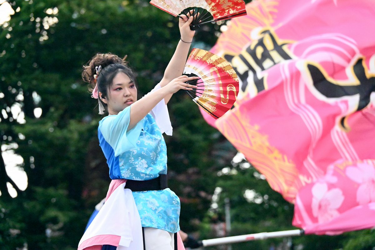 44982441shimu's tweet image. 能代市役所さくら庭   
夏だ！ビアガーデン屋台村2025にて  

蒼華天夢　その２