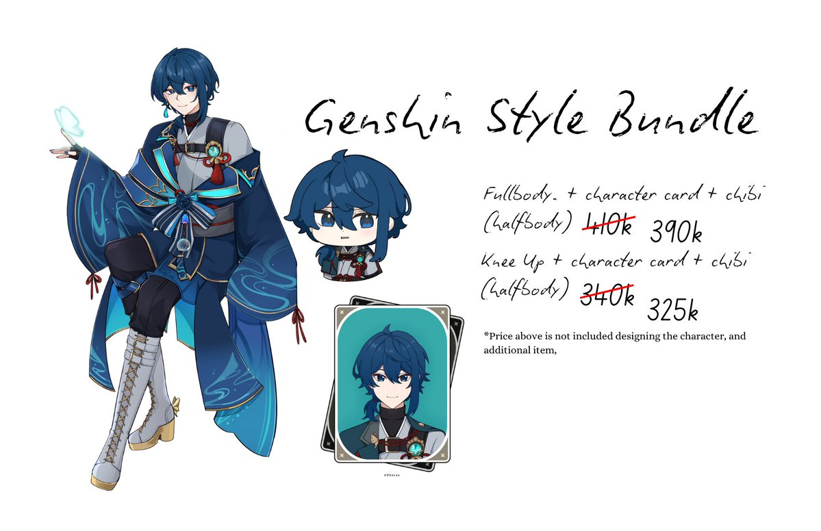 Phacaa's tweet image. Open commission!
° Aug-sept batch
`Like n RT is appreciated!
TnC, do n don't, more sample and other menu read carrd:
Phacomm.carrd.co
Detail slots on thread
`Dm me if interested! (please tag me if i don't responce within 24 hours)