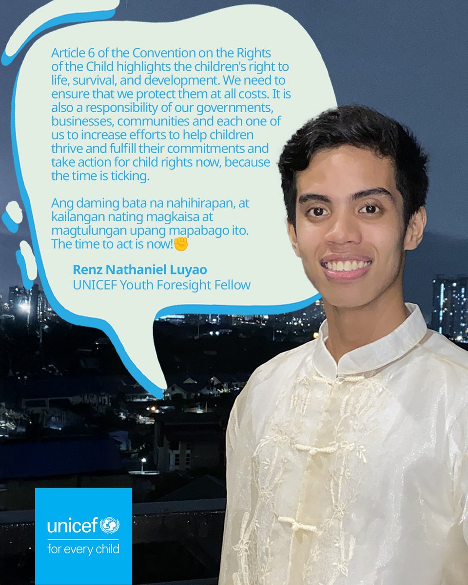 unicefphils's tweet image. 📷 Young voices are rising, calling for action to protect their future. The time to act on the #ClimeteCrisis is now.

#ForEveryChild