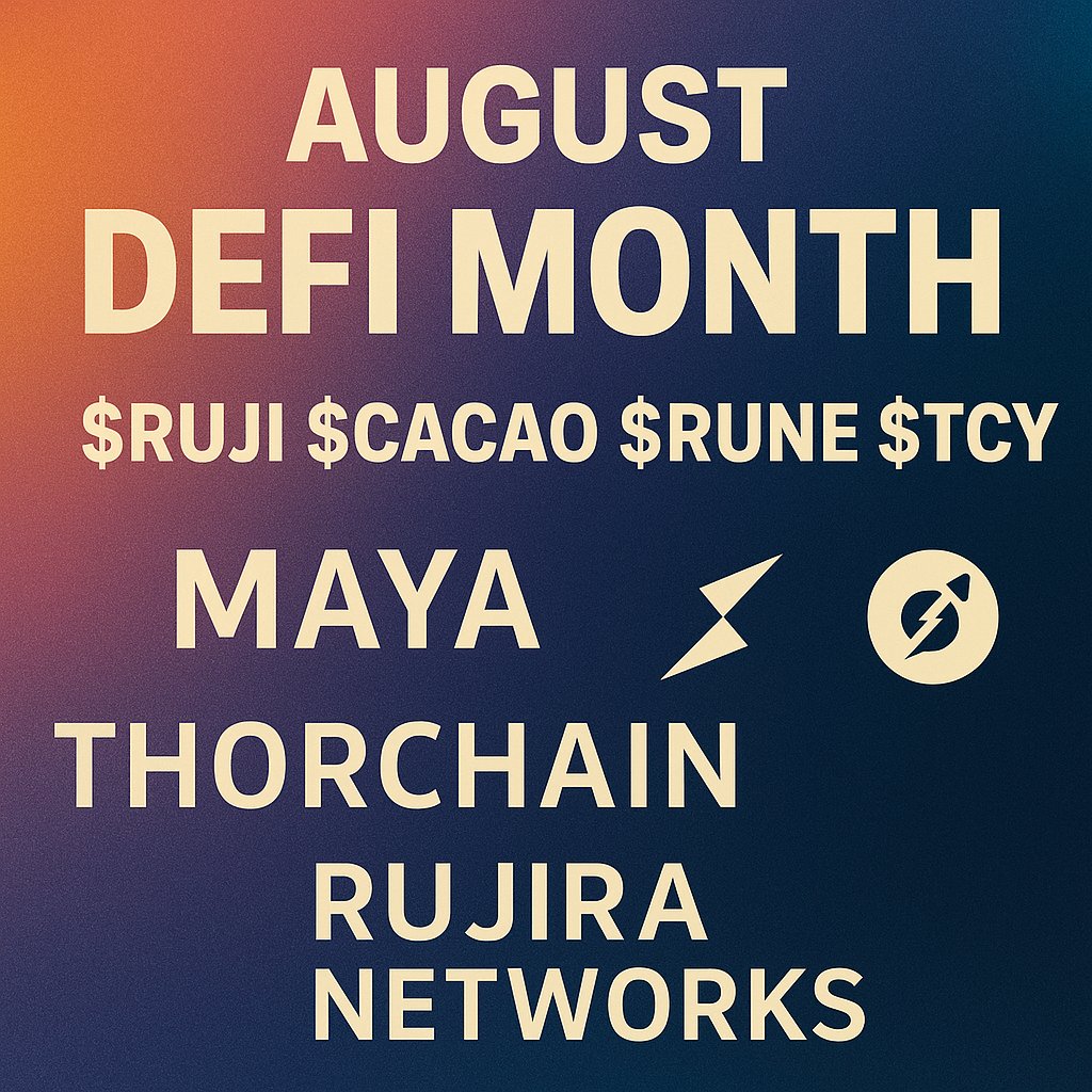 AR0PU's tweet image. #AugustDeFiMonth upcoming. Get Ready!!!