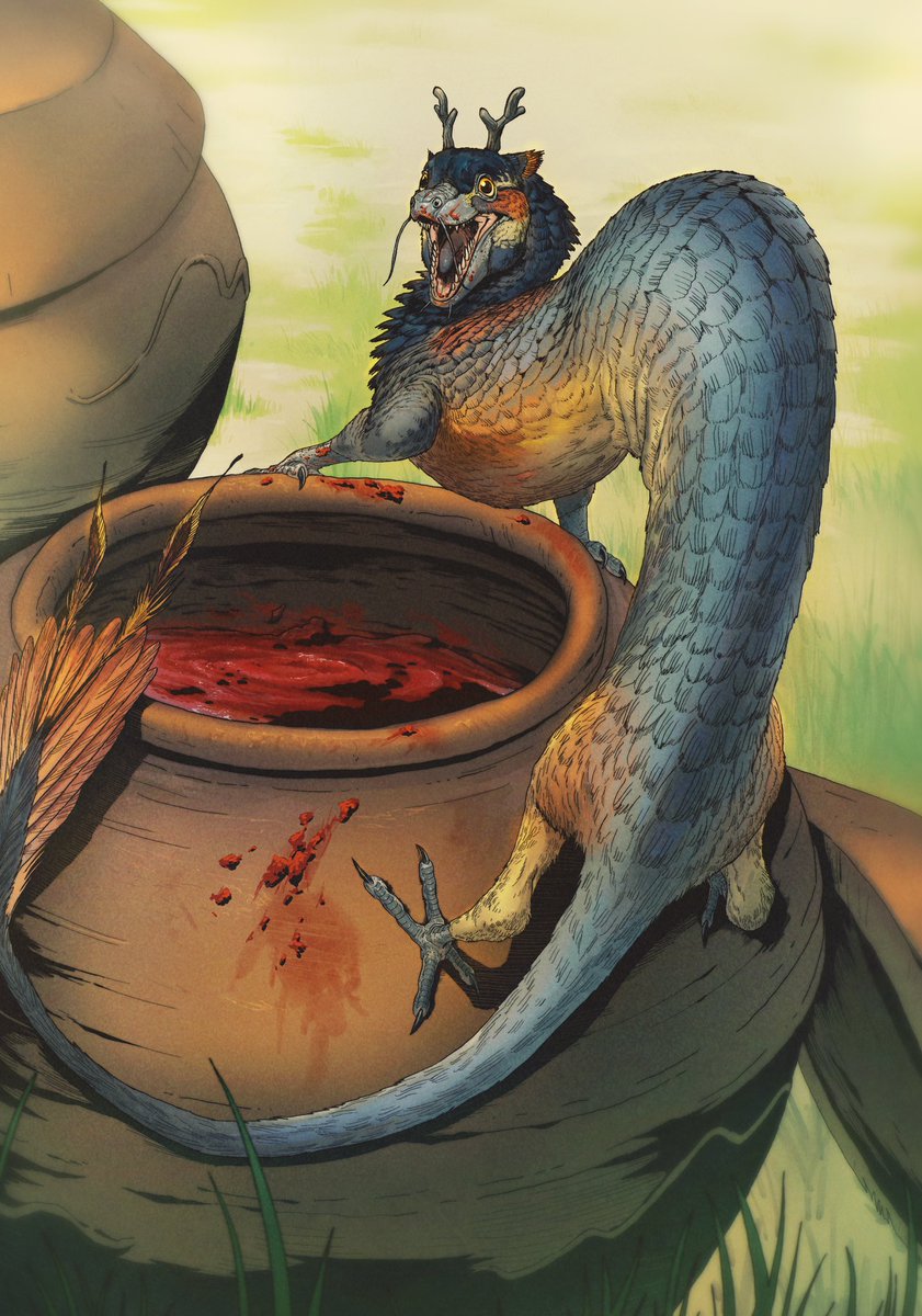 고추장을 훔쳐먹는 용에 대해 생각해본 적이 있습니까? 🐉🌶️
Caught a sneaky dragon eating some gochujang