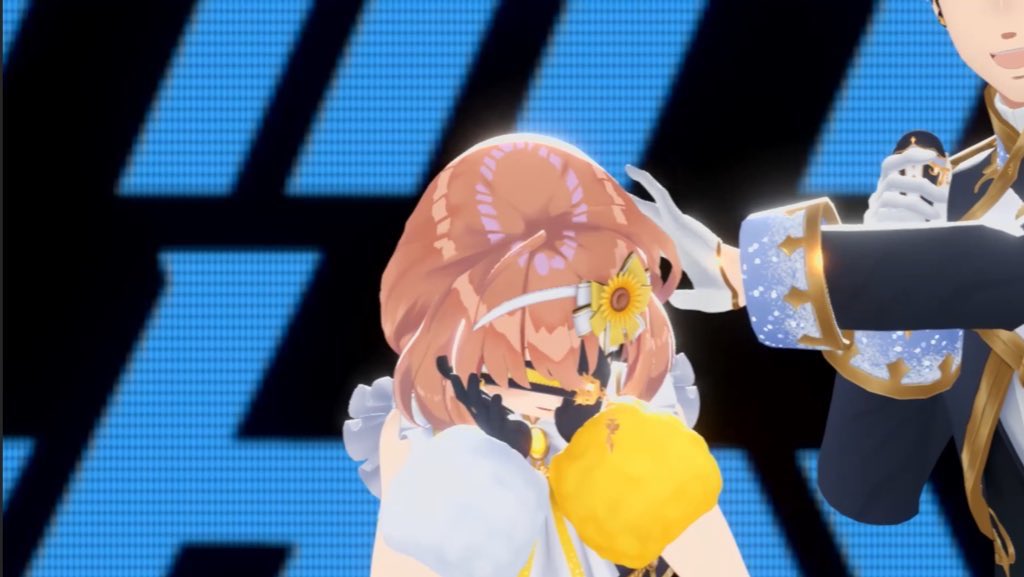 W2dOp's tweet image. 映像で伝えられないのがもどかしいんだけど これやしきずがひまちゃんのこと慰めるとき頭なでなでというより高速で頭ﾎﾟﾝﾎﾟﾝﾎﾟﾝﾎﾟﾝする感じでした