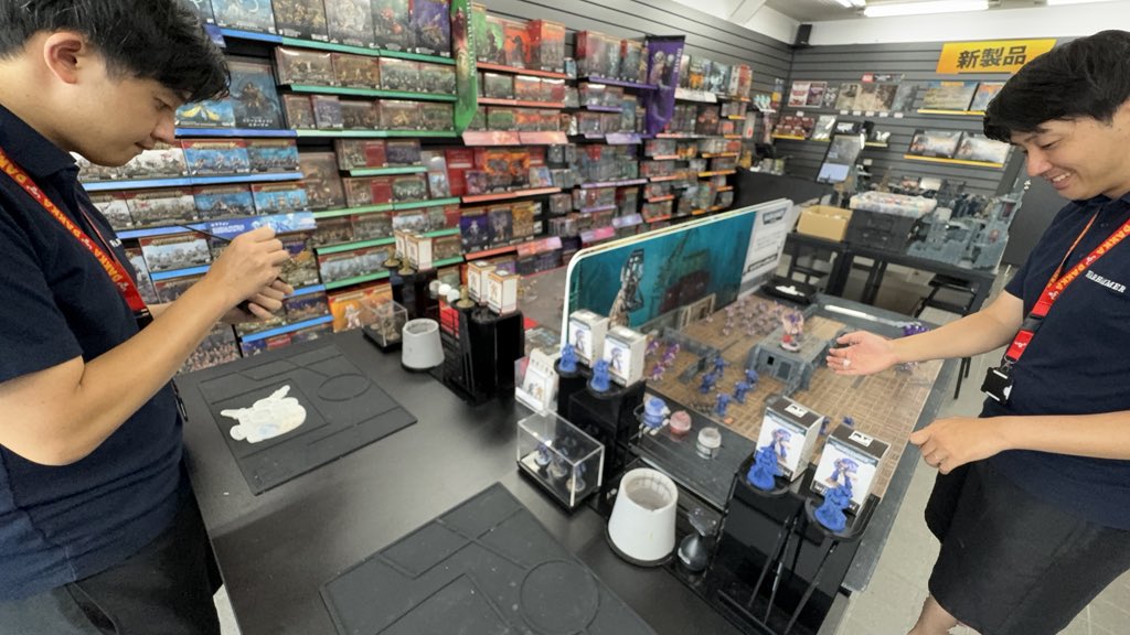 Warhammerjim's tweet image. ウォーハンマーの専門店
「ウォーハンマーストア」では
ℹ️無料ゲーム体験
ℹ️無料ペイント体験
↑出来ます❗️
興味がある方はスタッフまでお気軽にお越しください。
#WHS神保町
