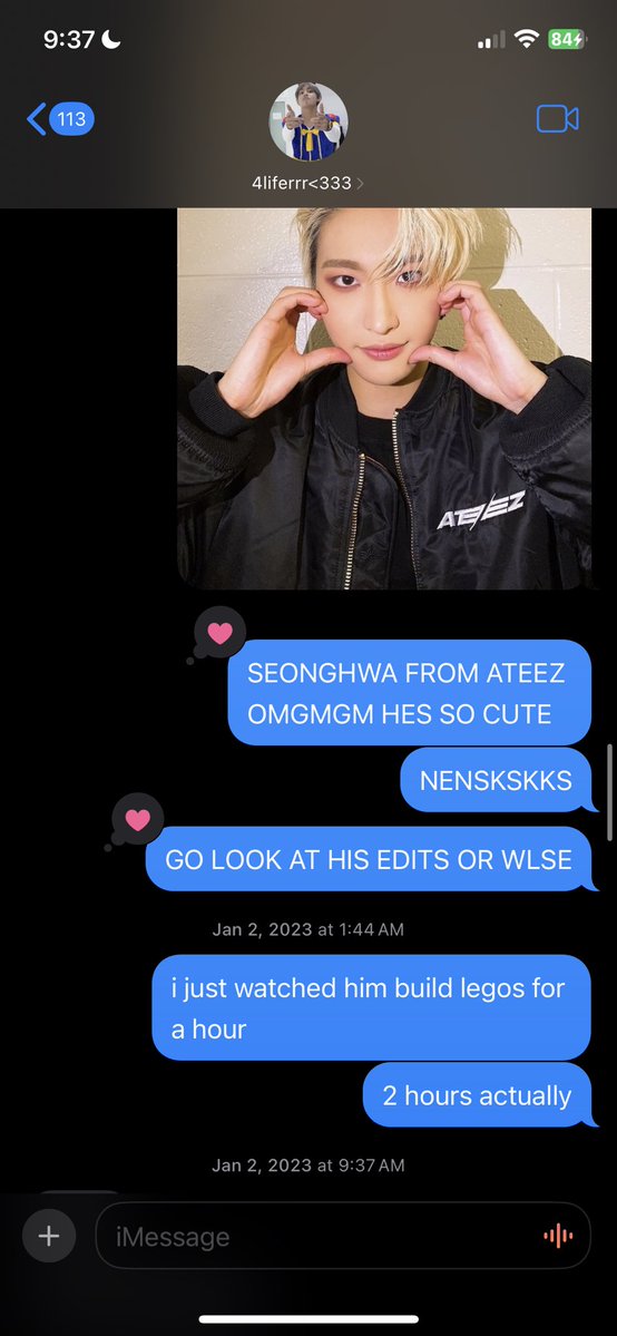 iluvpentor's tweet image. guys i just found when i texted my bsf about seonghwa for the first time after i watched him buildlegos for 2 hours 😭😭😭 after this day i became a casual atiny because LAWRDDD BUT THIS IS CRAZY TO FIND OMG january 2, 2023.