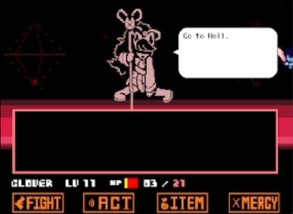 EEEpikal's tweet image. How did Genocide Ceroba take me less time to beat than Pacifist Ceroba 😭