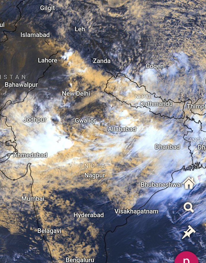 pkusrain's tweet image. Monsoon trough shifting northwards. Rainfall activities will increase over north India: UP, Bihar, Uttrakhand, Punjab, Haryana, Delhi NCR, Himachal and northeast India during next 4 Days.. stay safe