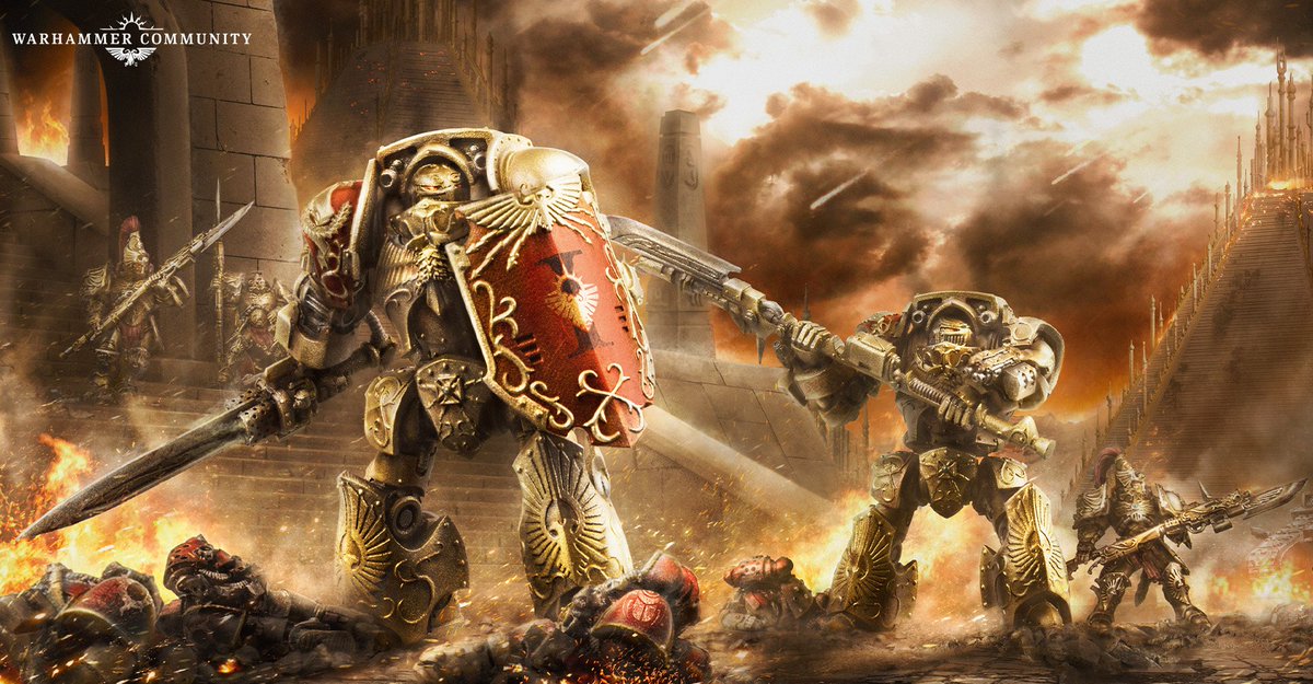 40kWorldview's tweet image. HORUS HERESY
Talons of the Emperor
new art is 🔥