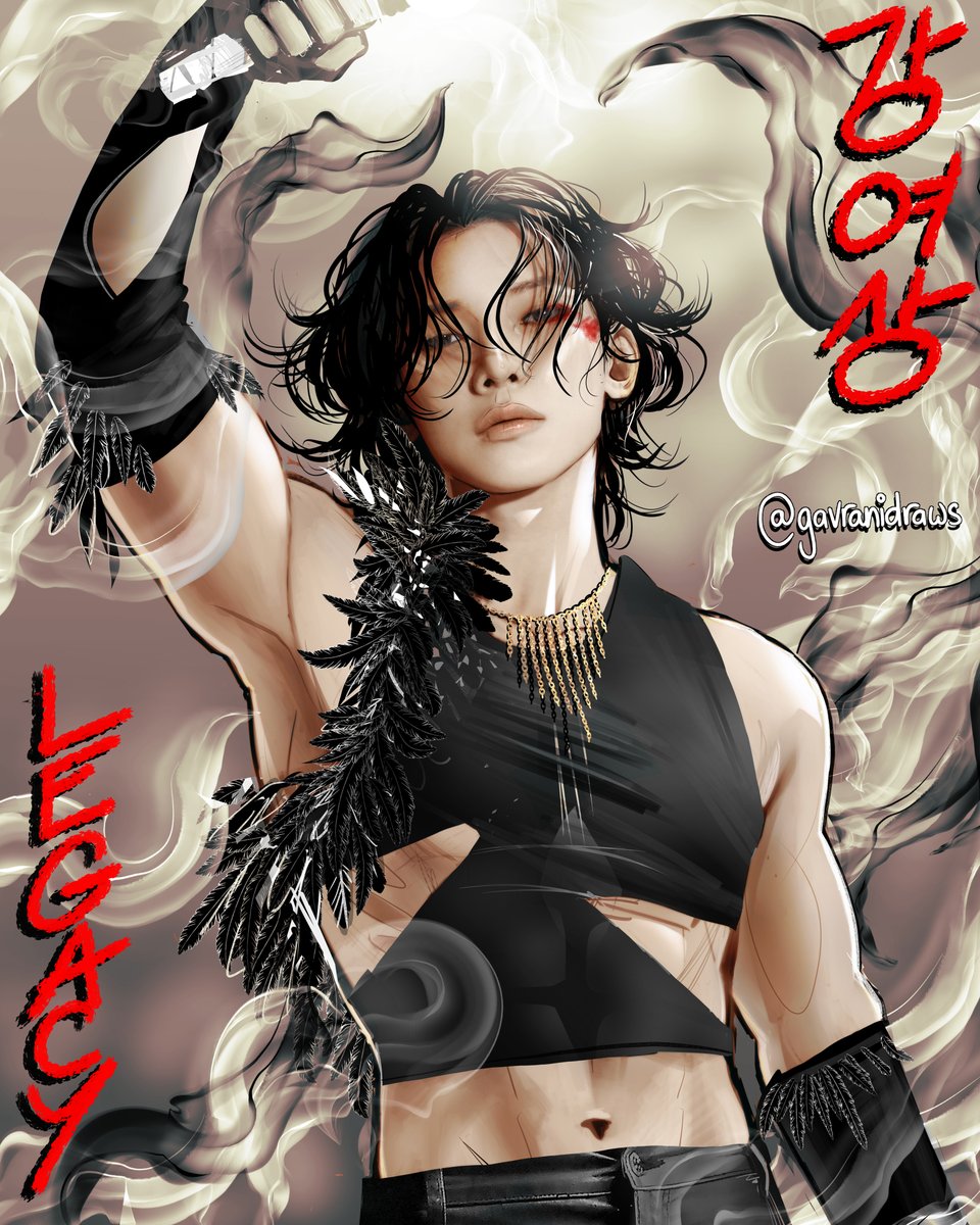 gavranidraws's tweet image. legacy 🔥 #YEOSANG #ATEEZfanart
