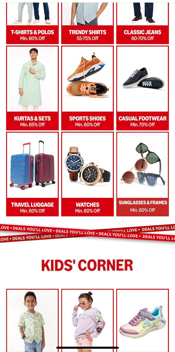 DealBeeOfficial's tweet image. Fashion Clearance upto 60% off on
Men n Women’s Clothing, Bags accessories and Luggage
amazon.in/b?ie=UTF8&node…
