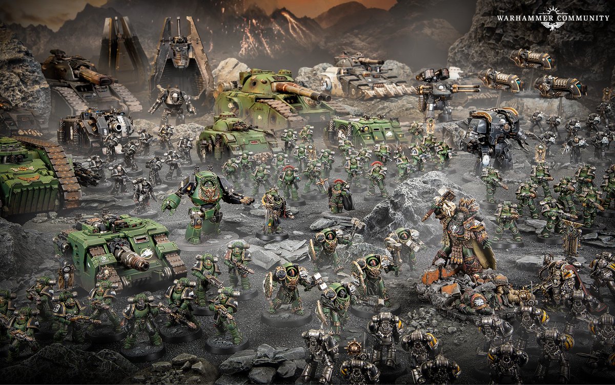 40kWorldview's tweet image. Isstvan V
Dropsite Massacre
