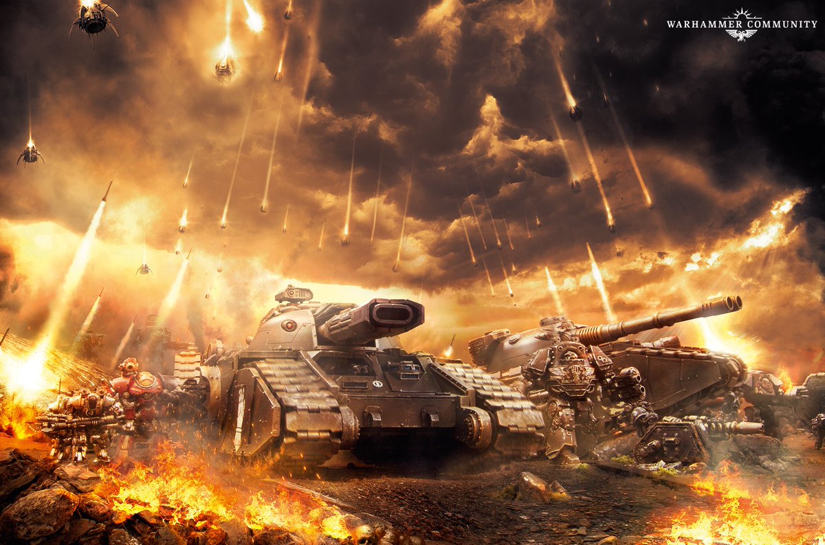 40kWorldview's tweet image. Isstvan V
Dropsite Massacre